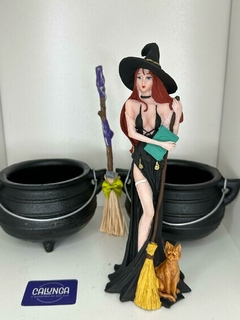 IMAGEM BRUXARIA - BRUXINHA | RESINA | 20CM - comprar online