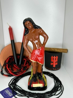 IMAGEM UMBANDA - POMBAGIRA MARIA PADILHA | GESSO | 20CM