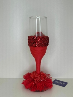 TAÇA PARA POMBAGIRA | LUXO | ROSA CAVEIRA - UNIDADE - comprar online