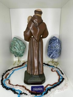 IMAGEM CATÓLICA - SANTO ANTÔNIO | GESSO | 30CM - CALUNGA