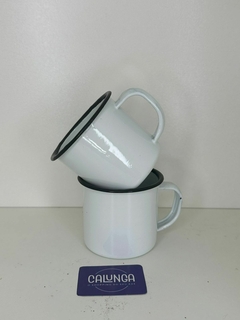 CANECA ESMALTADA | PEQUENA E GRANDE - UNIDADE - comprar online