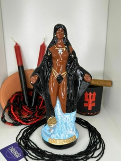 IMAGEM UMBANDA - POMBAGIRA DA PRAIA | GESSO | 20CM