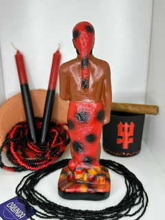 IMAGEM UMBANDA - EXU DA MATA | GESSO | 20CM - comprar online