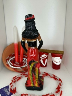 IMAGEM UMBANDA - MARIA NAVALHA | GESSO | 20CM - comprar online