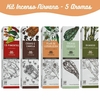 KIT C/ 5 INCENSOS NIRVANA | SORTIDOS | 100% NATURAL