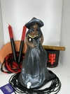 IMAGEM UMBANDA - POMBAGIRA COM CHAPÉU | GESSO | 20CM