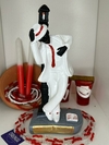 IMAGEM UMBANDA - ZÉ PILINTRA POSTE | GESSO | 20CM