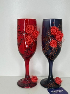 TAÇA PARA POMBAGIRA | ROSA TNT - UNIDADE