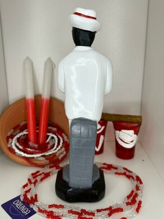 IMAGEM UMBANDA - ZÉ PILINTRA | GESSO | 20CM - comprar online