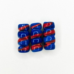 FIRMA FRIZADA G | AZUL ROYAL C/VERMELHO - UNIDADE