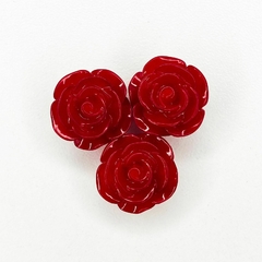 FIRMA DECORATIVA | ROSA VERMELHA M - UNIDADE