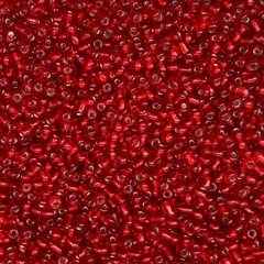 MIÇANGA DE VIDRO CHINESA 6/0 | COR 25 | PACOTE 100G - 500G