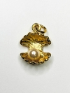 PINGENTE CONCHA COM PÉROLA | MODELO 48 | DOURADO - UNIDADE