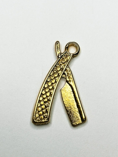 PINGENTE NAVALHA | MODELO 49 | DOURADO - UNIDADE