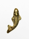 PINGENTE PEIXE | MODELO 55 | DOURADO - UNIDADE