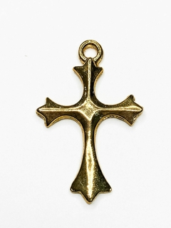 PINGENTE CRUCIFIXO | MODELO 54 | DOURADO - UNIDADE