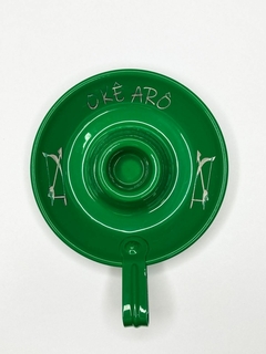 CASTIÇAL DE ALUMÍNIO - VERDE | OXÓSSI