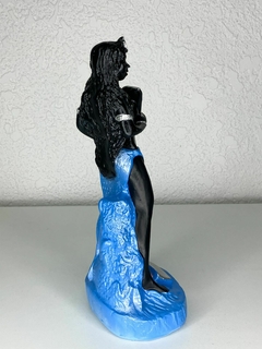 IMAGEM ORIXÁ - IEMANJÁ | GESSO | 23CM - CALUNGA