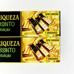 INCENSO DA RIQUEZA | PACHOULY E ABSINTO - PROSPERIDADE E INTUIÇÃO | SEM CARVÃO - CALUNGA