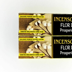 INCENSO DA RIQUEZA | FLOR DE ALGODÃO - PROSPERIDADE E HARMONIA | SEM CARVÃO na internet