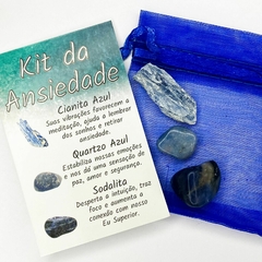 KIT DE CRISTAIS - ANSIEDADE