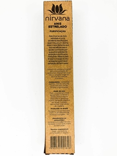 INCENSO NIRVANA PREMIUM | ANIS ESTRELADO | 100% NATURAL - comprar online