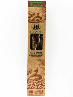 INCENSO NIRVANA PREMIUM | PALO SANTO COM OLÍBANO | 100% NATURAL