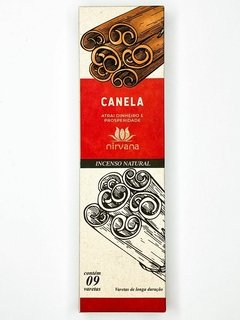 INCENSO NIRVANA | CANELA - DINHEIRO E PROSPERIDADE | 100% NATURAL