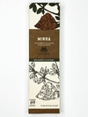 INCENSO NIRVANA | MIRRA - EQUILÍBRIO | 100% NATURAL