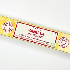 INCENSO INDIANO MASSALA SATYA - VANILLA (BAUNILHA)