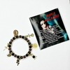 PULSEIRA DE CRISTAIS COM PINGENTES - MARIA MULAMBO