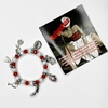 PULSEIRA DE CRISTAIS COM PINGENTES - MALANDRAS