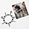 PULSEIRA DE CRISTAIS COM PINGENTES - MARINHEIROS