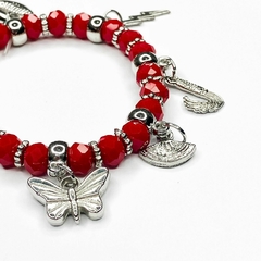 PULSEIRA DE CRISTAIS COM PINGENTES - IANSÃ - loja online