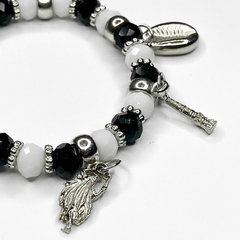 PULSEIRA DE CRISTAIS COM PINGENTES - OMOLU - loja online