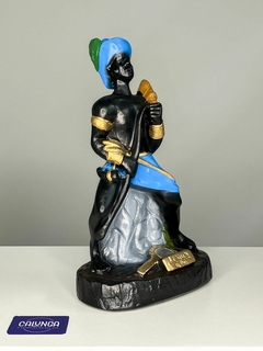 IMAGEM ORIXÁ - LOGUN EDÉ | GESSO | 23CM na internet