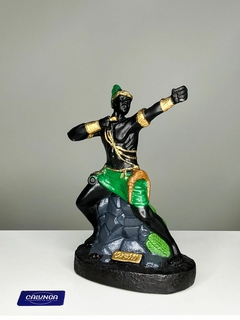 IMAGEM ORIXÁ - OXÓSSI | GESSO | 23CM na internet