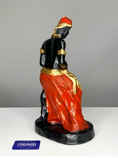 IMAGEM ORIXÁ - EXU | GESSO | 23CM - loja online