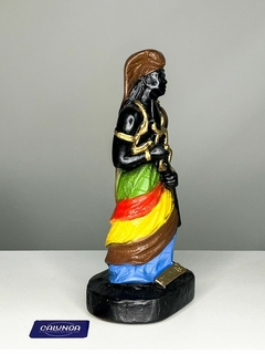 IMAGEM ORIXÁ - OXUMARÉ | GESSO | 23CM na internet