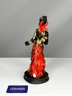 IMAGEM ORIXÁ - EXU | RESINA | 15CM na internet