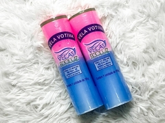 VELA 7 DIAS - 44MM - ROSA/AZUL (UNIDADE)