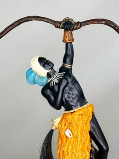 IMAGEM ORIXÁ - OXÓSSI | RESINA | 26CM | ORIGINAL CAMASI - comprar online