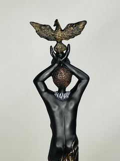 IMAGEM ORIXÁ - OSSAIN | RESINA | 26CM | ORIGINAL CAMASI - comprar online
