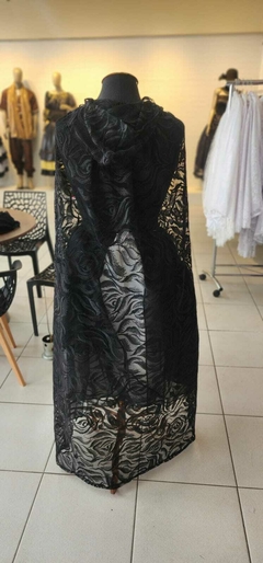 CAPA DE RENDA LUXO - PRETA