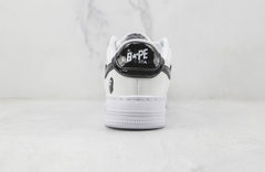 TÊNIS BAPE WHITE BLACK na internet