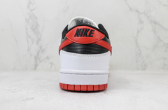NIKE DUNK BLACK WHITE RED na internet