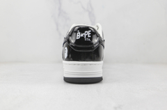 TÊNIS BAPE BLACK WHITE na internet