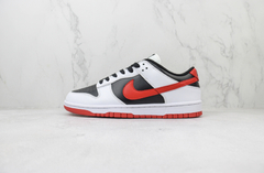 NIKE DUNK BLACK WHITE RED