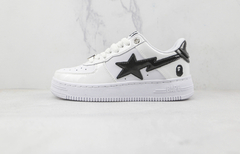 TÊNIS BAPE WHITE BLACK