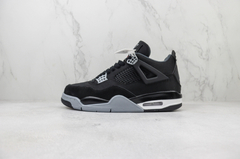 JORDAN 4 BLACK CANVAS